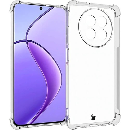 Etui + 2x szkło hartowane na ekran Bizon Case Clear Pack do Realme 12 / 12x