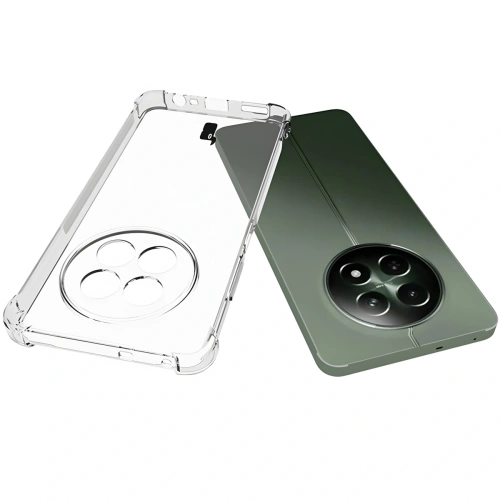 Etui + 2x szkło hartowane na ekran Bizon Case Clear Pack do Realme 12 / 12x