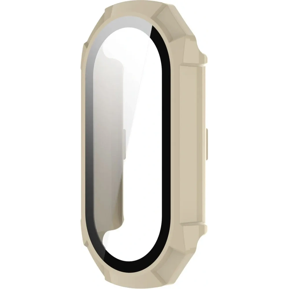 Hurtownia GSM - Bizon Case+Glass óra Xiaomi Smart Band 9 bézs - BIZ6313 - {ean13} - Hurt