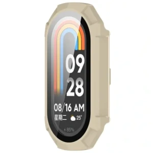 Hurtownia GSM - Bizon Ceas+Sticlă Xiaomi Smart Band 9 bej - BIZ6313 - {ean13} - Hurt