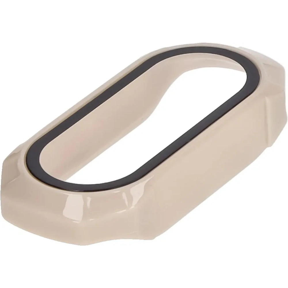 Hurtownia GSM - Bizon Case+Glass óra Xiaomi Smart Band 9 bézs - BIZ6313 - {ean13} - Hurt