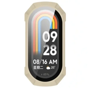 Hurtownia GSM - Bizon Ceas+Sticlă Xiaomi Smart Band 9 bej - BIZ6313 - {ean13} - Hurt