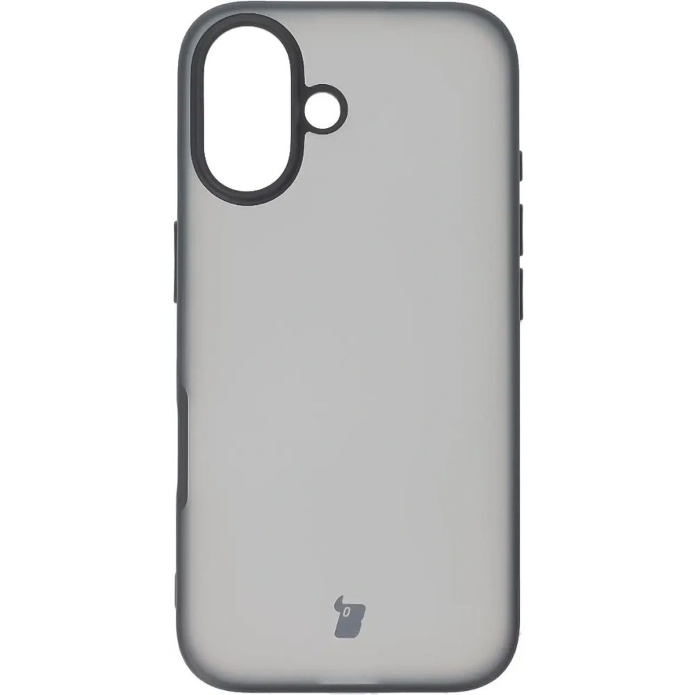 Hurtownia GSM - Bizon Case Angelo Apple iPhone 16 rauchig mit einem schwarzen Rahmen - BIZ6314 - {ean13} - Hurt