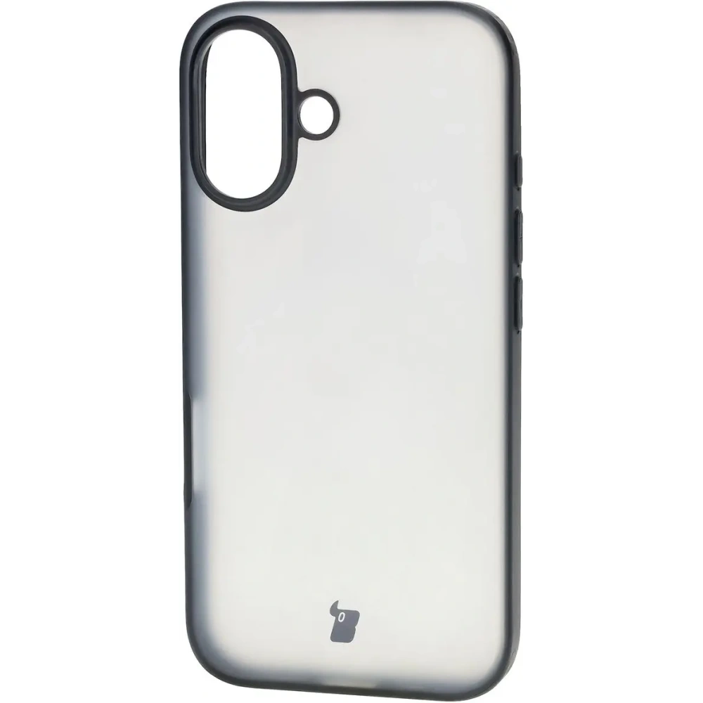 Hurtownia GSM - Bizon Case Angelo Apple iPhone 16 rauchig mit einem schwarzen Rahmen - BIZ6314 - {ean13} - Hurt