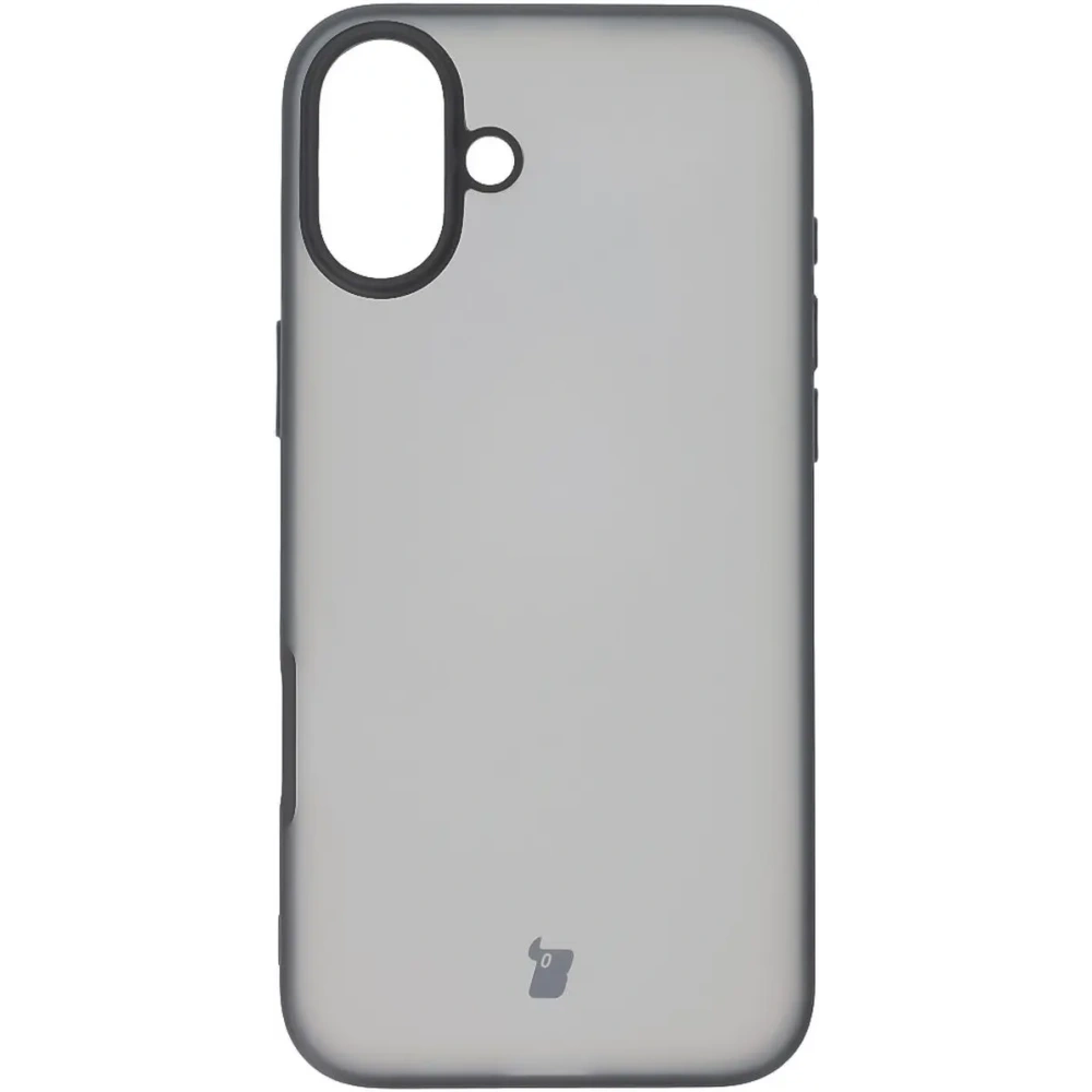 Hurtownia GSM - Bizon Case Angelo Apple iPhone 16 Plus rauchig mit einem schwarzen Rahmen - BIZ6315 - {ean13} - Hurt