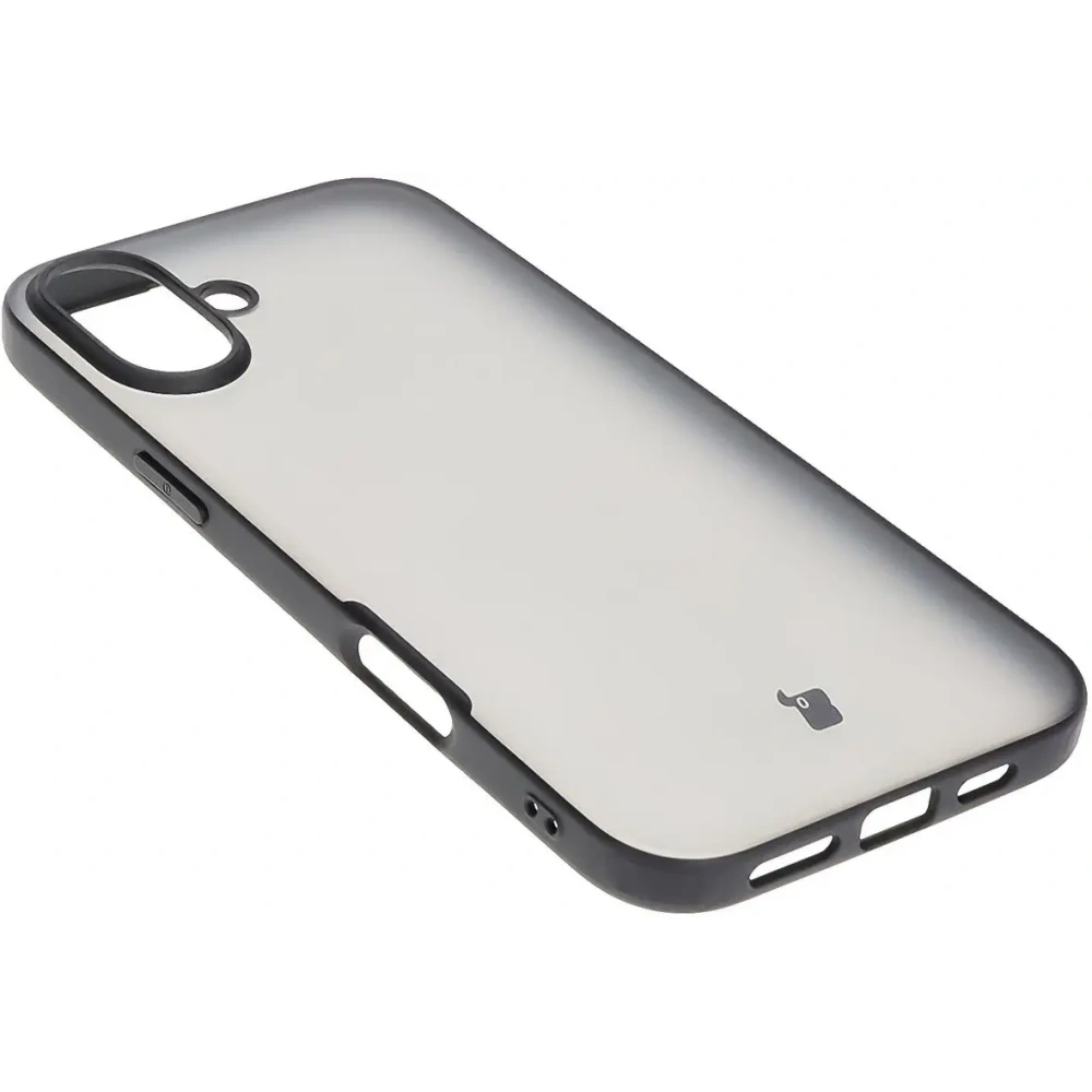 Hurtownia GSM - Bizon Case Angelo Apple iPhone 16 Plus rauchig mit einem schwarzen Rahmen - BIZ6315 - {ean13} - Hurt