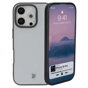 Hurtownia GSM - Etui Bizon Case Angelo do Apple iPhone 16 Pro zakouřené s černým rámečkem - BIZ6316 - {ean13} - Hurt