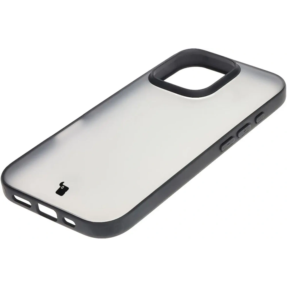 Hurtownia GSM - Bizon Case Angelo Apple iPhone 16 Pro fumuriu cu un cadru negru - BIZ6316 - {ean13} - Hurt