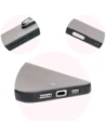 Hurtownia GSM - Bizon Case Angelo Apple iPhone 16 Pro füstös fekete kerettel - BIZ6316 - {ean13} - Hurt