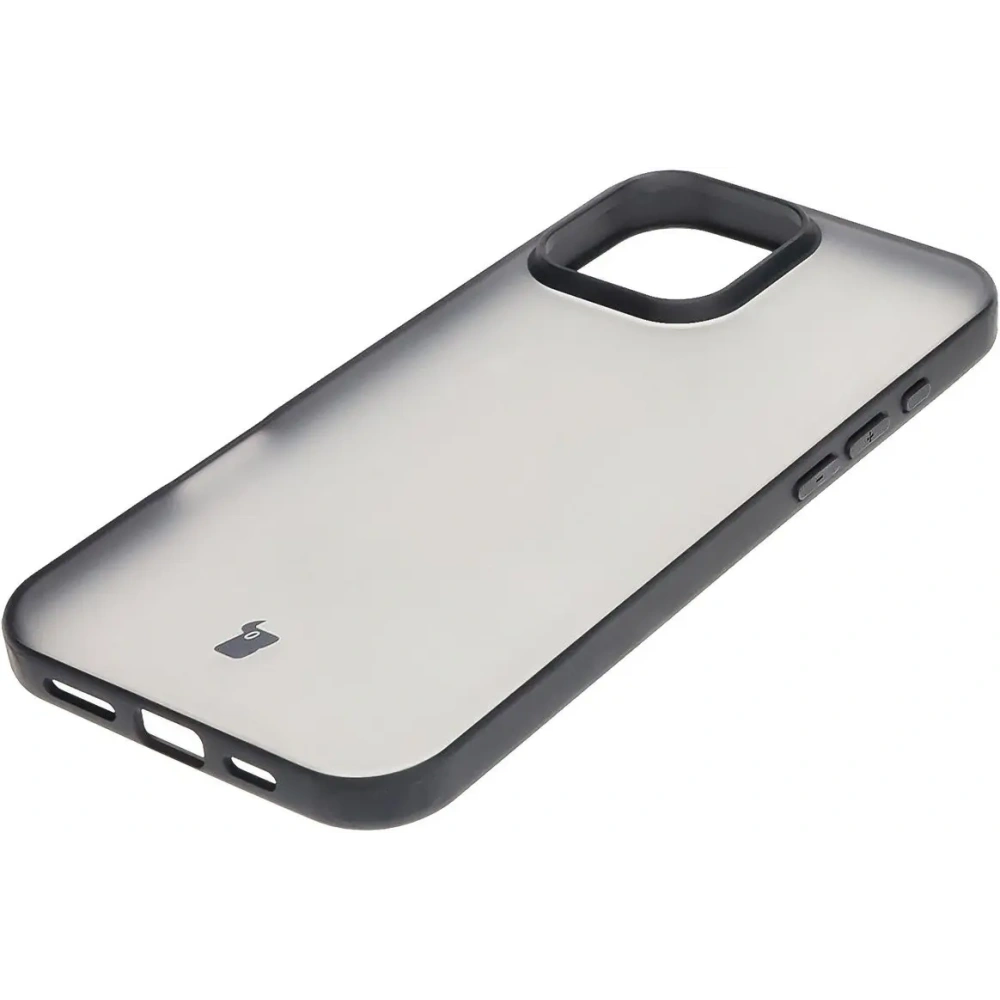Hurtownia GSM - Etui Bizon Case Angelo do Apple iPhone 16 Pro Max kouřové s černým rámečkem - BIZ6317 - {ean13} - Hurt