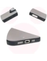 Wholesale Bizon Case Angelo Apple iPhone 16 Pro Max smoky with a black frame - BIZ6317 - {ean13} - Hurt