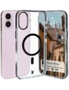 Wholesale Bizon Case Marco Apple iPhone 16 Plus clear with black frame - BIZ6319 - {ean13} - Hurt