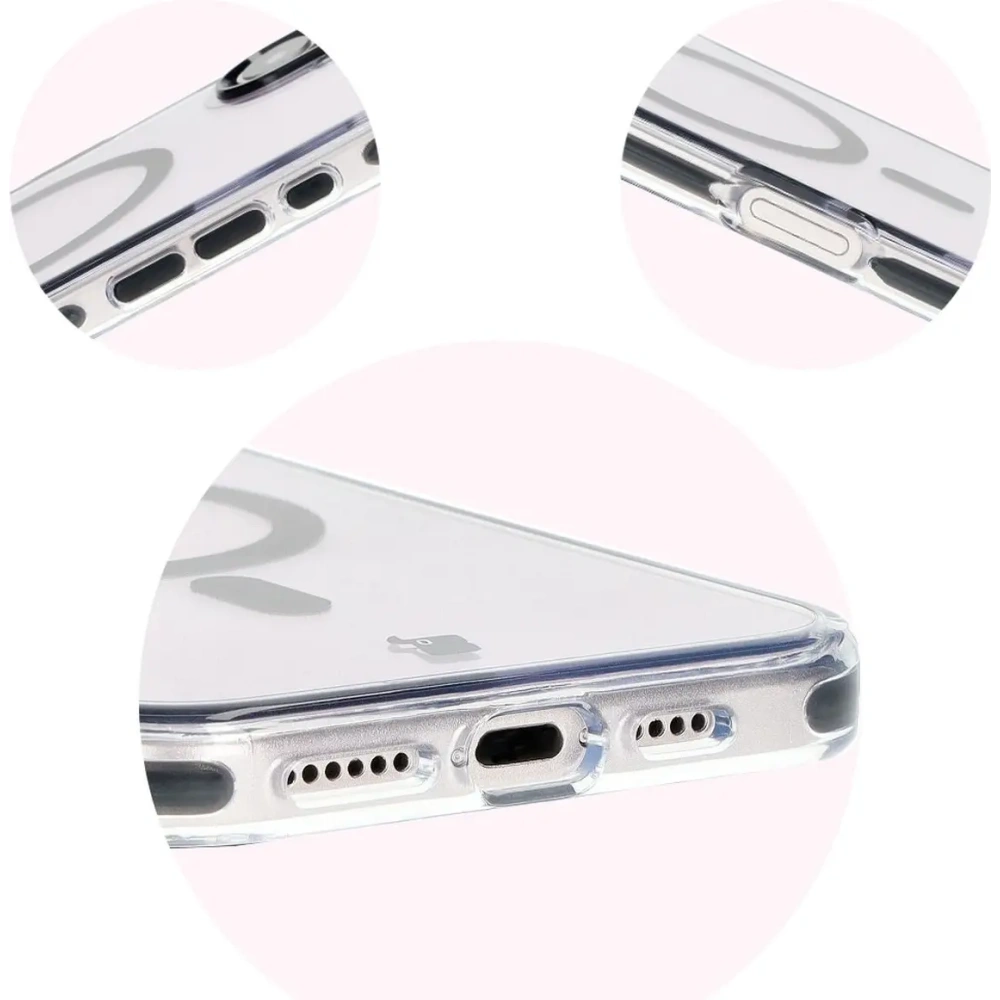 Hurtownia GSM - Bizon Case Marco Apple iPhone 16 Plus klar mit schwarzem Rahmen - BIZ6319 - {ean13} - Hurt