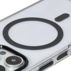 Hurtownia GSM - Etui s magnetickým kroužkem Bizon Case Marco pro Apple iPhone 16 Pro průhledné s černým rámem - BIZ6320 - {ean13} - Hurt