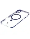 Wholesale Bizon Case Marco Apple iPhone 16 clear with blue frame - BIZ6321 - {ean13} - Hurt