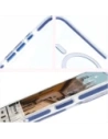 Wholesale Bizon Case Marco Apple iPhone 16 clear with blue frame - BIZ6321 - {ean13} - Hurt