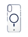 Hurtownia GSM - Etui s magnetickým kroužkem Bizon Case Marco pro Apple iPhone 16 Plus průhledné s modrým rámečkem - BIZ6322 - {ean13} - Hurt