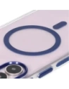 Hurtownia GSM - Bizon Case Marco Apple iPhone 16 Plus transparent cu cadru albastru - BIZ6322 - {ean13} - Hurt