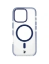 Hurtownia GSM - Bizon Case Marco Apple iPhone 16 Pro clar cu ramă albastră - BIZ6323 - {ean13} - Hurt