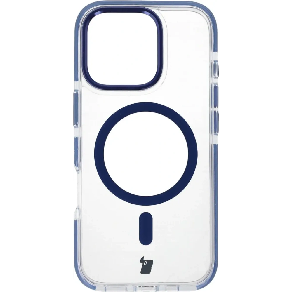 Hurtownia GSM - Bizon Case Marco Apple iPhone 16 Pro átlátszó kék kerettel - BIZ6323 - {ean13} - Hurt