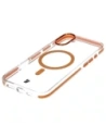 Wholesale Bizon Case Marco Apple iPhone 16 clear with orange frame - BIZ6324 - {ean13} - Hurt