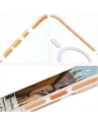 Hurtownia GSM - Etui s magnetickým kroužkem Bizon Case Marco pro Apple iPhone 16 Plus průhledné s oranžovým rámem - BIZ6325 - {ean13} - Hurt