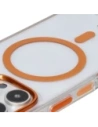 Hurtownia GSM - Bizon Case Marco Apple iPhone 16 Pro klar mit orangefarbenem Rahmen - BIZ6326 - {ean13} - Hurt