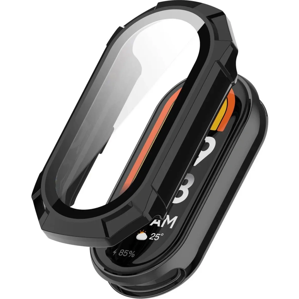 Hurtownia GSM - Bizon Case+Glass Watch Xiaomi Smart Band 9 fekete - BIZ6327 - {ean13} - Hurt