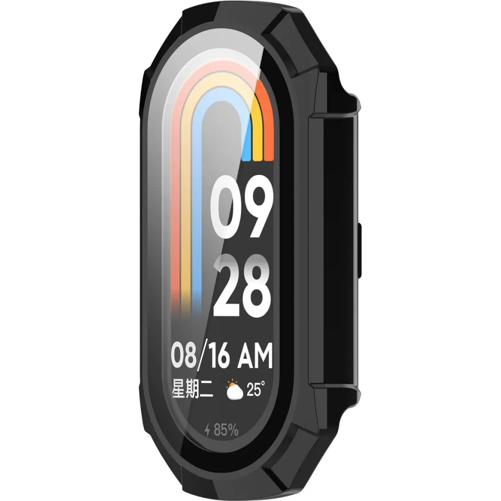 Hurtownia GSM - Bizon Case+Glass Watch Xiaomi Smart Band 9 fekete - BIZ6327 - {ean13} - Hurt