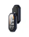 Bizon Case+Glass Watch Xiaomi Smart Band 9 albastru