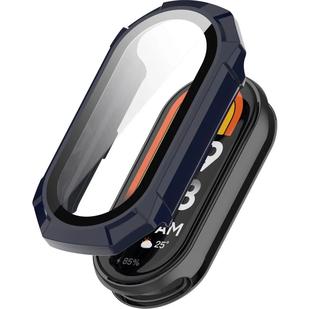 Hurtownia GSM - Bizon Case+Glass Uhr Xiaomi Smart Band 9 blau - BIZ6328 - {ean13} - Hurt