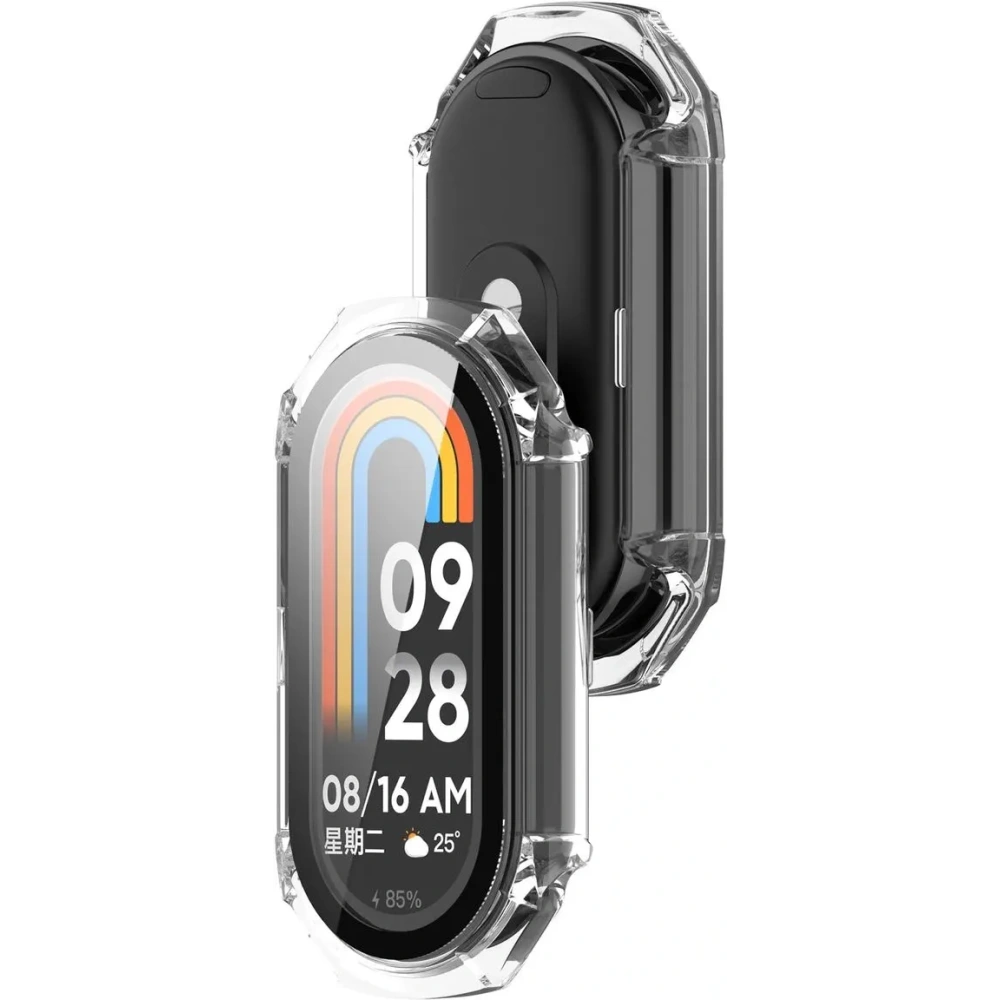 Hurtownia GSM - Bizon Case+Glass Óra Xiaomi Smart Band 9 átlátszó - BIZ6329 - {ean13} - Hurt