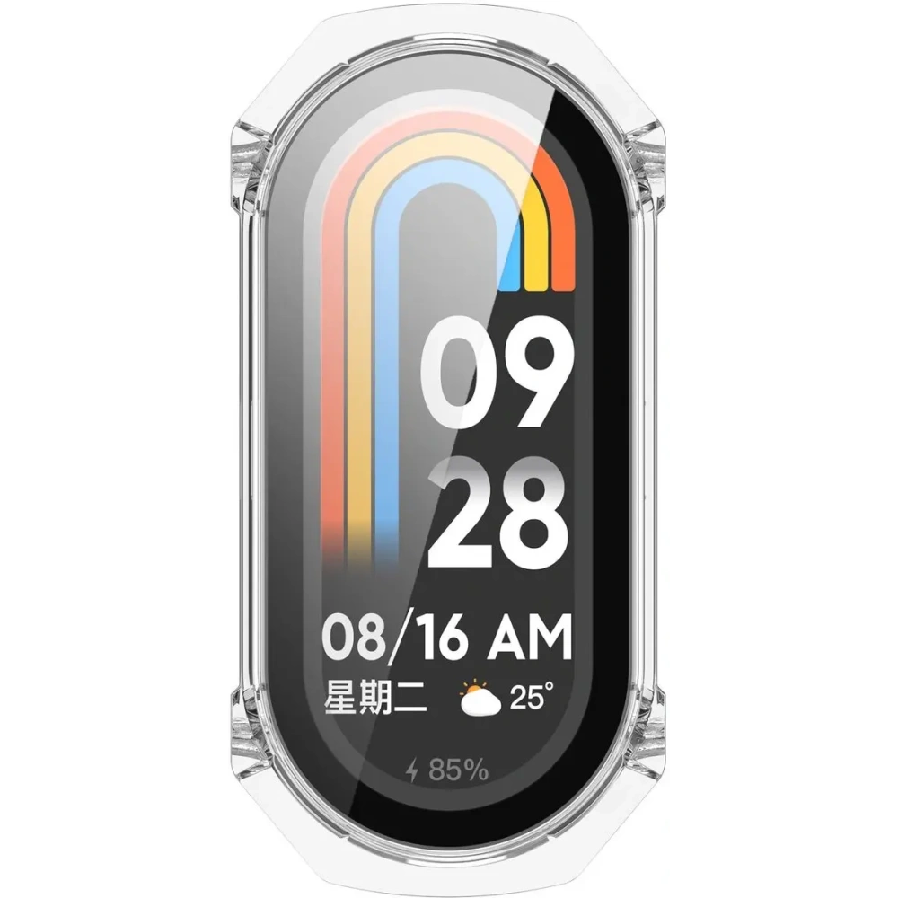 Hurtownia GSM - Bizon Case+Glass Óra Xiaomi Smart Band 9 átlátszó - BIZ6329 - {ean13} - Hurt