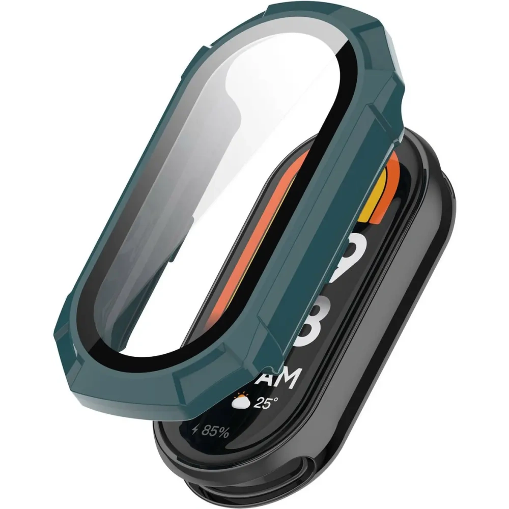 Hurtownia GSM - Bizon Case+Glass Watch Xiaomi Smart Band 9 verde - BIZ6330 - {ean13} - Hurt