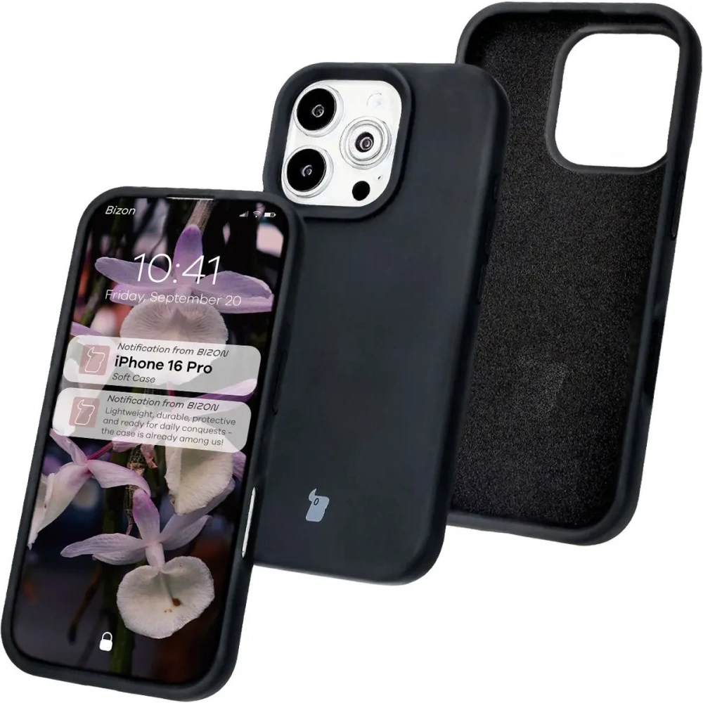 Wholesale Bizon Soft Case Apple iPhone 16 Pro black - BIZ6332 - {ean13} - Hurt