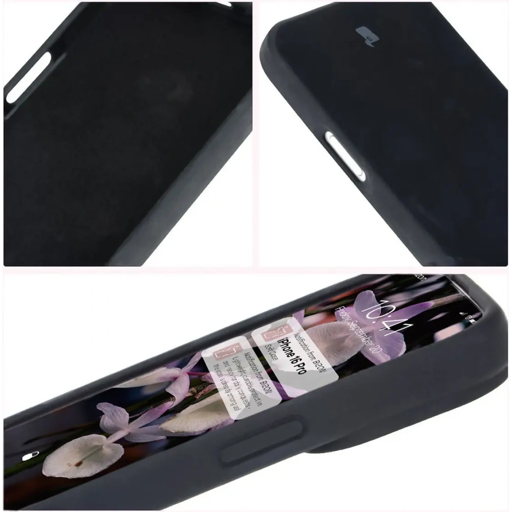 Wholesale Bizon Soft Case Apple iPhone 16 Pro black - BIZ6332 - {ean13} - Hurt