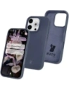 Bizon Soft Case Apple iPhone 16 Pro albastru închis