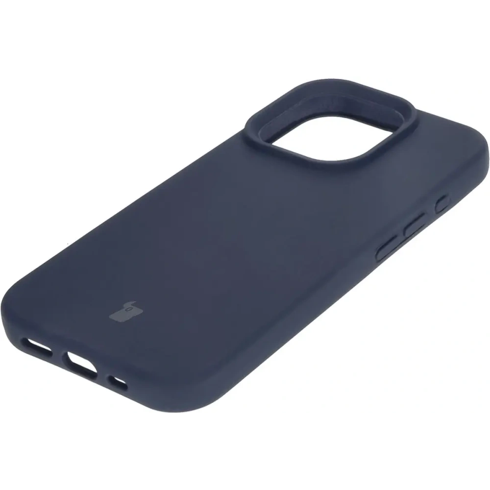Hurtownia GSM - Silikonowe etui Bizon Soft Case do Apple iPhone 16 Pro ciemnoniebieskie - BIZ6335 - {ean13} - Hurt