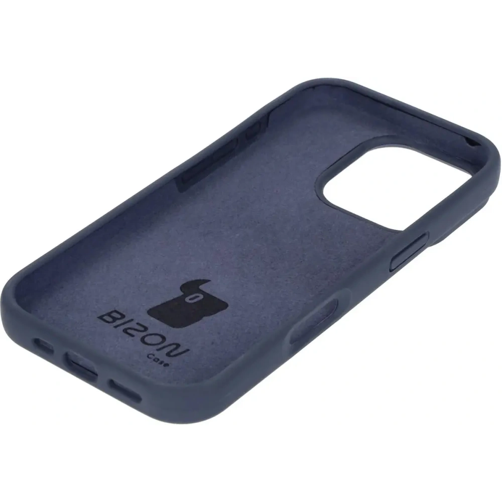 Hurtownia GSM - Silikonowe etui Bizon Soft Case do Apple iPhone 16 Pro ciemnoniebieskie - BIZ6335 - {ean13} - Hurt