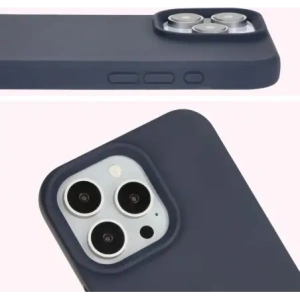 Hurtownia GSM - Silikonové pouzdro Bizon Soft Case pro Apple iPhone 16 Pro tmavě modré - BIZ6335 - {ean13} - Hurt