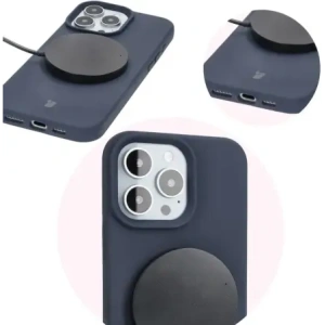 Hurtownia GSM - Silikonové pouzdro Bizon Soft Case pro Apple iPhone 16 Pro tmavě modré - BIZ6335 - {ean13} - Hurt