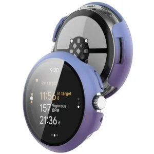 Wholesale Bizon Case+Glass Watch Google Pixel Watch 3 45mm purple-blue - BIZ6340 - {ean13} - Hurt