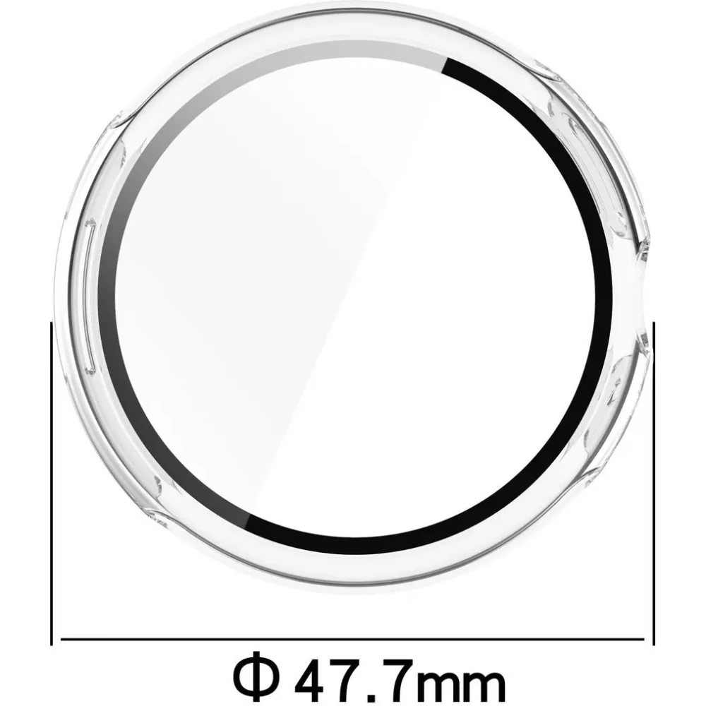 Hurtownia GSM - Bizon Case+Glass Óra Google Pixel Óra 3 45mm áttetsző - BIZ6341 - {ean13} - Hurt