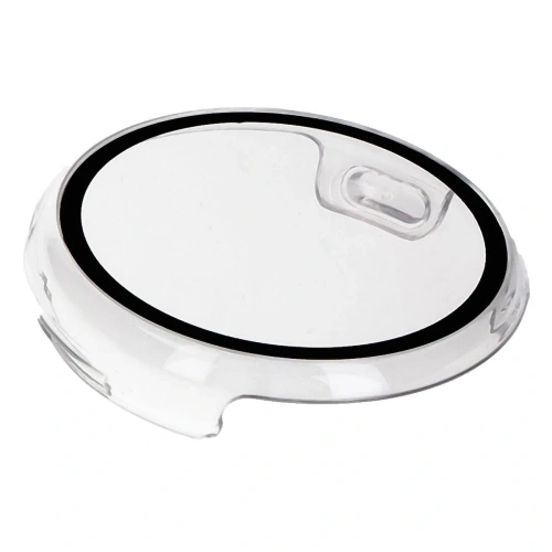 Etui ze szkłem do zegarka Bizon Case+Glass Watch do Google Pixel Watch 3 45mm przeźroczyste