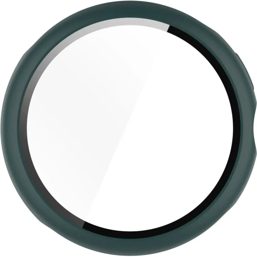 Etui ze szkłem do zegarka Bizon Case+Glass Watch do Google Pixel Watch 3 45mm zielone