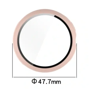 Wholesale Bizon Case+Glass Watch Google Pixel Watch 3 45mm pink - BIZ6343 - {ean13} - Hurt