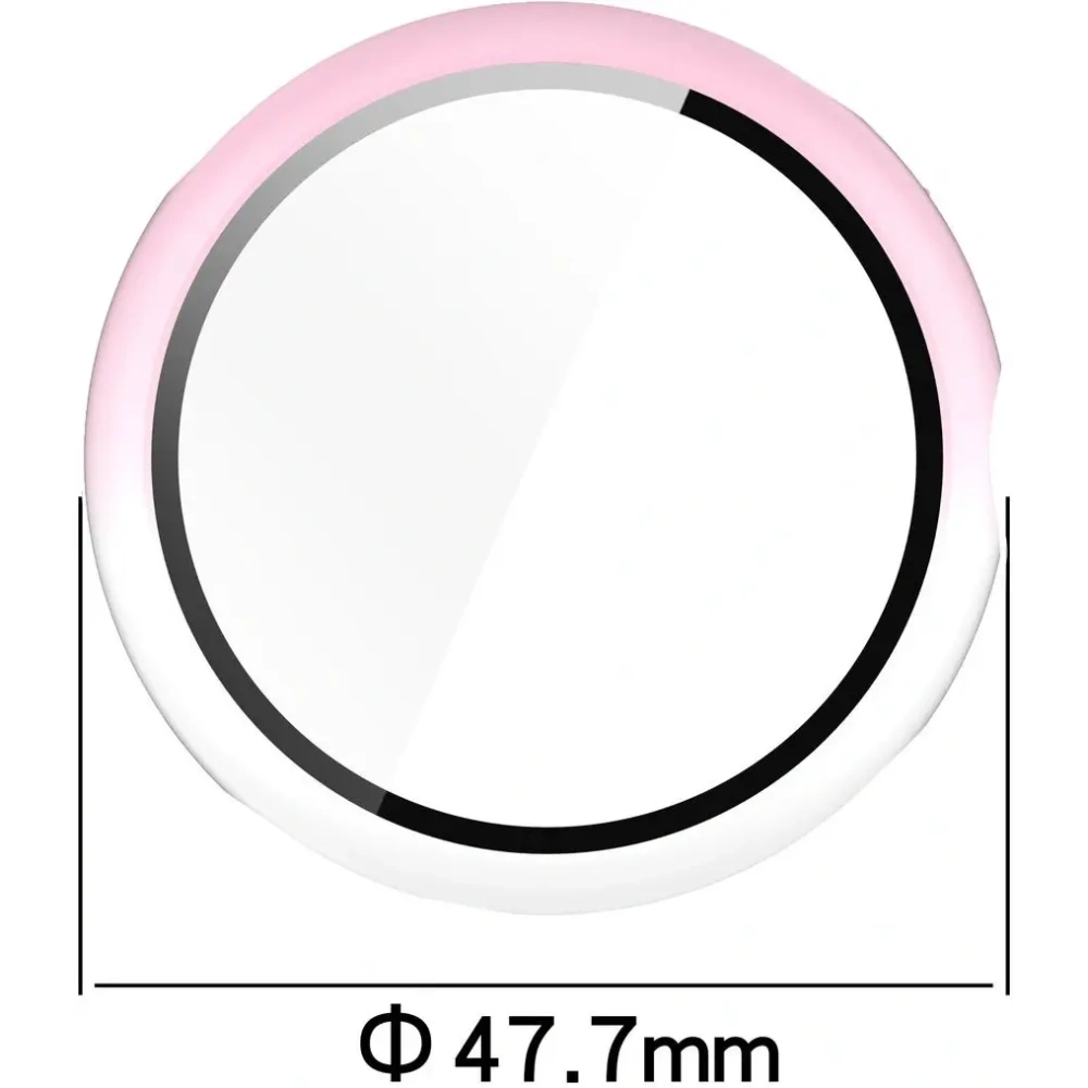 Hurtownia GSM - Bizon Case+Glass Uhr Google Pixel Uhr 3 45mm weiß rosa - BIZ6344 - {ean13} - Hurt