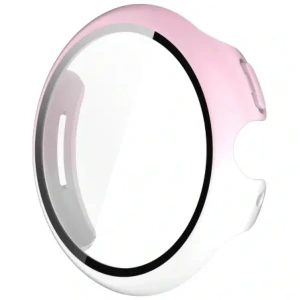 Hurtownia GSM - Bizon Case+Glass Uhr Google Pixel Uhr 3 45mm weiß rosa - BIZ6344 - {ean13} - Hurt