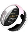 Wholesale Bizon Case+Glass Watch Google Pixel Watch 3 45mm white pink - BIZ6344 - {ean13} - Hurt