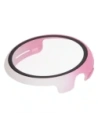 Wholesale Bizon Case+Glass Watch Google Pixel Watch 3 45mm white pink - BIZ6344 - {ean13} - Hurt